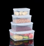 Большая прямоугольная пластиковая коробка для хранения для коммерческого использования, мини-бокс, ланч-бокс