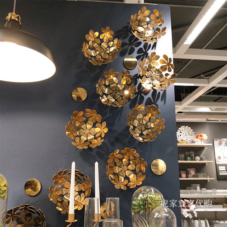 IKEA Шэньчжэнь IKEA Стокгольм Шэнцзе бронзовый золотой Ванадес Фруктовая банка