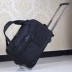 Thời trang nam giới và phụ nữ đi du lịch túi xe đẩy túi có thể gập lại Oxford vải hành lý xách tay túi lên máy bay xe đẩy hành lý không thấm nước