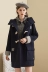 Teenie2018 gấu mùa thu đông mới Áo len nữ Hàn Quốc trong chiếc áo khoác dài nữ TTJW88V08I - Áo Hàn Quốc áo măng tô hàn quốc Áo Hàn Quốc