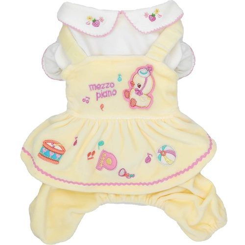 Один KZ 2 куски нижних рубашек и юбок для ремней корейской собачьи одежды плюшевая плюшка для собаки весна и осенняя одежда