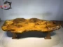 Golden sapwood root khắc tấm kiểu dáng đẹp bàn trà kinh doanh bàn họp văn phòng khách sạn bàn phẳng biệt thự đồ nội thất - Các món ăn khao khát gốc bàn ghế gốc cây giá rẻ