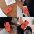 Cam thư hoa gạo đỏ Note7 điện thoại di động vỏ gạo đỏ 5plus vỏ mềm gạo đỏ Note4X 5A bảo vệ - Phụ kiện điện thoại di động