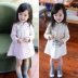 Váy bé gái mùa thu 2018 mới cho bé mùa xuân và mùa thu quần áo trẻ em công chúa đầm đầm dài tay