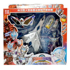 Игрушка с освещением 奥特 玩具 魔兽之欲玩具罗布宇宙超级英雄欧布召唤器胶囊抖音玩具