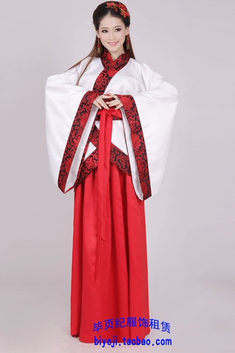 Ханфу мужская и женская одежда 襦 Ханфу Юбка Ханфу Большая юбка для заправки взрослые подарок тангуанг Ханфанг аренда одежды