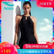 Áo tắm Hosa Xiêm nữ nữ bảo thủ mỏng 2018 mới hot hot cover bụng váy gợi cảm áo tắm size lớn - Bộ đồ bơi One Piece