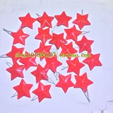Красная пять -звездная шляпа Hui Red Pentagon Hat Hui подарки Penta Star Wholesale
