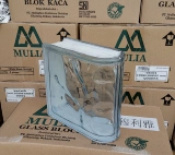 Импортированные облака и туман края полая стеклянная кирпичная перегородка стеклянная стена входная фоновая стена перегородка в ванной комнате