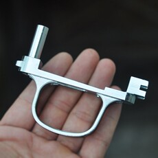 Ветровая лодка/ветрового рулевого управления игрушки 北斗m24玩教具模型金属活塞气缸推筒牛筋皮碗维修件专用