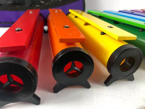 Бесплатная доставка Olff Family Music Music Professional Professional Eight Voice Aluminum Board Sound Brick Blocks 8 Tap Piano и Piano Piano