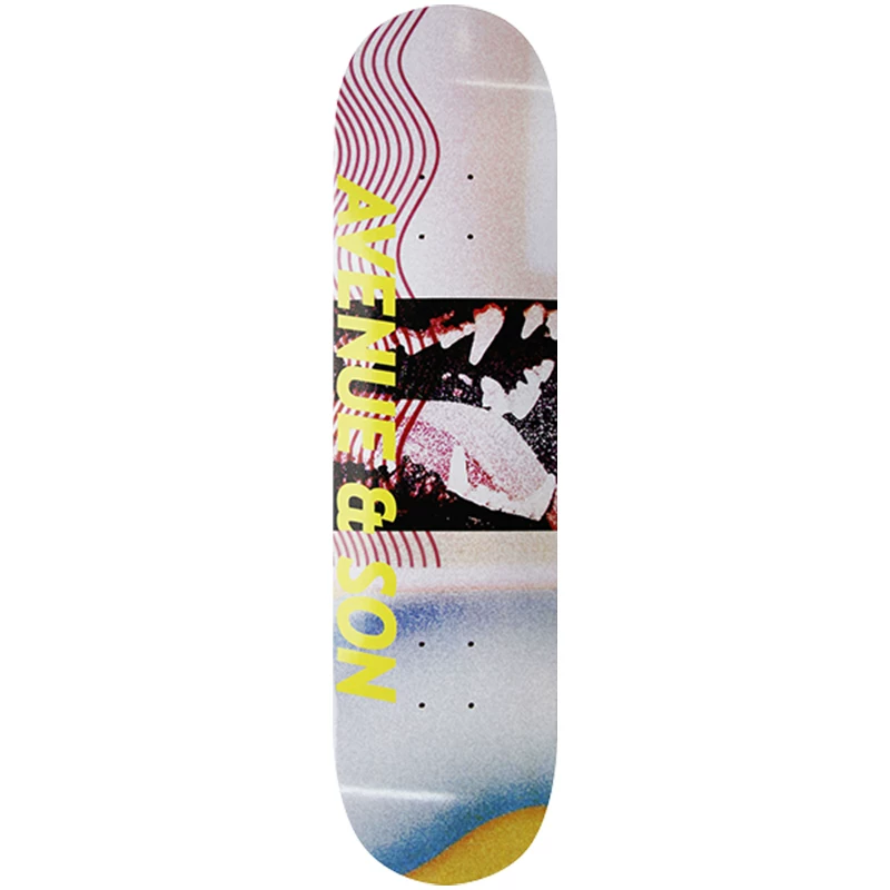 Avenue & SON Avenue Skateboarding Professional Canadian Maple Electric Dumping Color Send Sand Plate