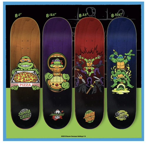 NHS импортировал совет Santa Cruz Ninja Ninja Turtle Sponge Baby Global Limited Sponge Bob