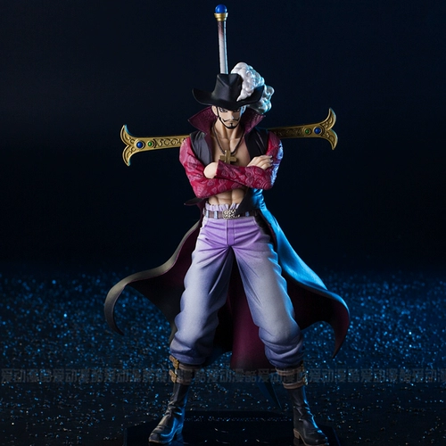 One Piece Pop Big Bear Acesha Crocodile Император красно -подготовленный орлиной глаз Luffy Yellow Ape Модель модели