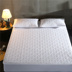 Bông giường, mảnh duy nhất chần độn Simmons trượt bảo vệ bìa mỏng nâu pad nệm bìa 1.8 m cotton trải giường Trang bị Covers