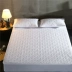 Bông giường, mảnh duy nhất chần độn Simmons trượt bảo vệ bìa mỏng nâu pad nệm bìa 1.8 m cotton trải giường