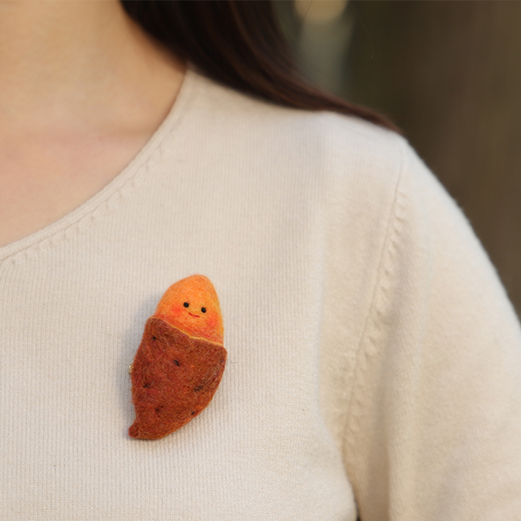 さつまイモ。羊毛フェルトオーダー。送料込み。 さつまイモ様専用。羊毛フェルトオーダー。送料込み。