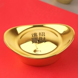 Deyuanju Pure Copper Jinshen Jinbao большой пакет большой юанбао домашние ремесла размещение