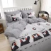 Kumamoto Gấu giường cartoon chăn đơn mảnh vải lanh đúp mùa xuân và mùa hè cho trẻ em Câu chuyện xe - Khăn trải giường