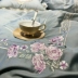 Thêu tinh tế 60 bông dài chủ yếu cotton bốn mảnh phong cách cung điện Mỹ Bộ đồ giường Pháp sáu mảnh - Bộ đồ giường bốn mảnh