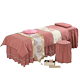 Vẻ đẹp trải giường bốn bộ tùy chỉnh cao cấp dày cơ thể massage trải giường bốn bộ lõi gối lõi khăn Trang bị tấm