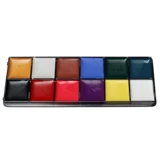 Макияж макияж макияж клоун поет оперная косметика продукции драма драма Джинги Динью Драма Цвет Окранный лицо водонепроницаемое свинью