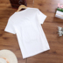 Phụ nữ mang thai mùa hè t-shirt cotton ngắn tay áo sơ mi trắng thời trang casual loose đáy áo mùa hè thai sản mặc bên ngoài mặc Áo thai sản