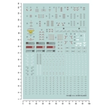 Гениальная социальная водяная пластырь RG1/144 Terukis Dorru Cape Water Patch Patch Patch High -Pression Transfer Sticker 0,28