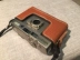 Funper Minolta TC-1 Camera Leather Case Phụ kiện túi da chính hãng Vintage Art Storage Storage Belt - Phụ kiện máy ảnh kỹ thuật số túi camera Phụ kiện máy ảnh kỹ thuật số