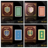 Пластиковые двусторонние матовые игральные карты