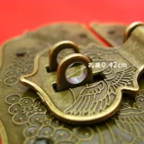 Металлический антикварный Феникс, замок, подарочная коробка, ретро коробочка для хранения