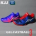 ASICS yasehi cầu lông giày nam giày của phụ nữ GEL-fastball3 Aishikesi chính hãng hấp thụ sốc