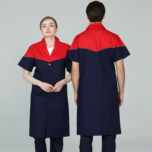 Длинный летний дышащий износостойкий тонкий нагрудник для работы