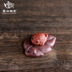 Yun Shang Creative Golden Tea Pet Boutique có thể nâng cao trà tím Yi để chơi kèn một lá phong phú trang trí bàn trà - Trang trí nội thất dcor phòng ngủ nhỏ không giường Trang trí nội thất