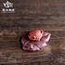 Yun Shang Creative Golden Tea Pet Boutique có thể nâng cao trà tím Yi để chơi kèn một lá phong phú trang trí bàn trà - Trang trí nội thất Trang trí nội thất