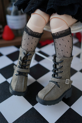 taobao agent [Kaka Planet] BJD baby shoes 4 -point square head stitching side buckle Martin boots multi -color