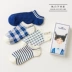 Hàn quốc phiên bản của phim hoạt hình thuyền vớ mùa xuân và mùa hè bông thấp để giúp vớ cá tính vớ dễ thương ladies cotton socks 4 cặp hộp quà tặng vớ cao cổ Bộ quà tặng
