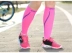 Nam giới và phụ nữ xà cạp vớ thể thao chạy vớ bộ vớ đàn hồi xà cạp đặt cưỡi miếng đệm đầu gối marathon bảo vệ nén bê bộ Bảo vệ chân