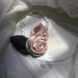 Аксессуар для волос для невесты, ожерелье, небольшое дизайнерское свадебное платье, французский стиль, цвета шампанского, в цветочек
