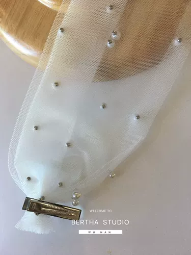 Bertha Ретро повязка на голову из жемчуга для невесты, аксессуар, заколка для волос