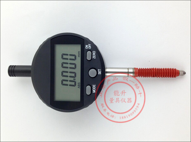 高精度数显千分表/百分表0-12.7 0-25.4 0-50.8 ip65防水防油防尘