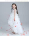 Quần áo cô gái hoa 2017 thời trang ngắn ngắn dài đỏ trắng cô gái trình diễn váy dạ hội công chúa váy đuôi cá