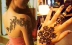 Các nhà sản xuất bán xăm tay Ấn Độ hand painted Hannah Henna tattoo body painting bán vĩnh viễn mẫu template Vẽ trên cơ thể