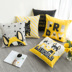 Xu hướng phim hoạt hình in gối gối sofa văn phòng gối tựa lưng dựa vào đệm xe gối tựa lưng ô tô cao su non Trở lại đệm / Bolsters