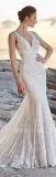 Элегантный кружевной корсет для невесты, крой «рыбий хвост», красивая спина, кружевное платье