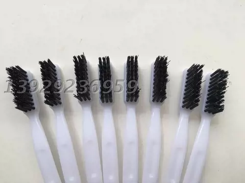 Твердость чистящие волосы щетки твердые волосы промышленные зубные щетки пластиковая шелковая зубная щетка для удаления пыли и полировки