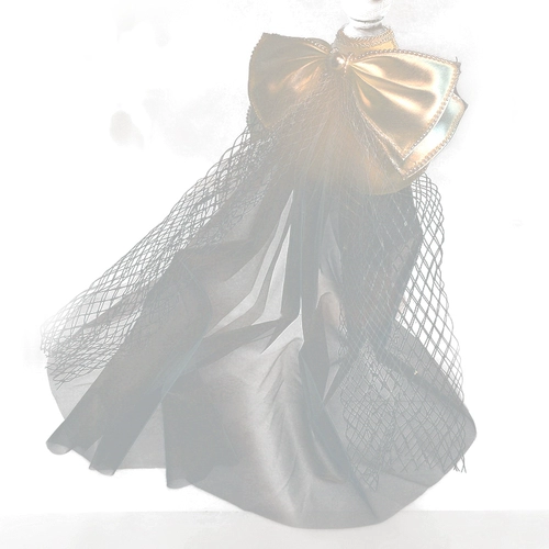 Аксессуар для волос для невесты, высококлассная ткань с бантиком, коллекция 2022