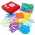 Mẫu giáo của nhãn hiệu cắt giấy trẻ em DIY vật liệu nghệ thuật sáng tạo sản xuất 3-5-7 tuổi đồ chơi trẻ em bằng kéo đồ chơi siêu nhân Handmade / Creative DIY