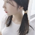 Dễ thương luộc trứng dây tóc phiên bản Hàn Quốc của phụ kiện đầu hoang dã dây tóc ins cô gái đơn giản cao su ban nhạc sáng tạo vòng tóc mũ - Phụ kiện tóc