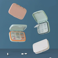 Маленькие ящики для таблеток Портативные женские переполненные таблетки, портативные малышки, мини -медицины, ящики для таблеток, запечатанные коробки